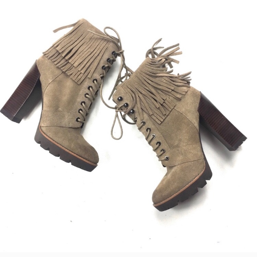Kenneth Cole fringe boot brand new
